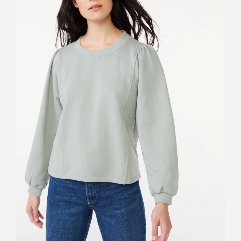 Splendid Eco Bubble Sleeve Pullover